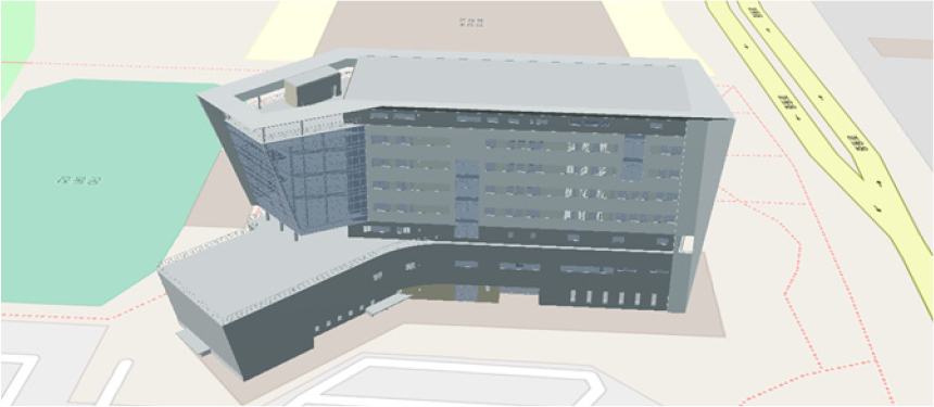 Georeferencing for BIM and GIS Integration Using Building Boundary Polygon